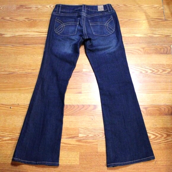 Paris Blues Y2K Flare Jeans | Vintage 90s Streetwear Size 9 - Picture 8 of 10